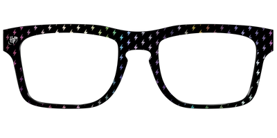 The Holographic Lightning Bolts - Front Top Thumbnail - Pair Eyewear