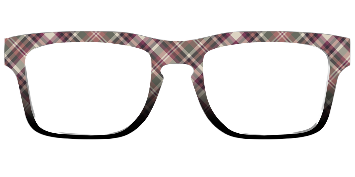 The Homespun Plaid - Front Top Image - Pair Eyewear