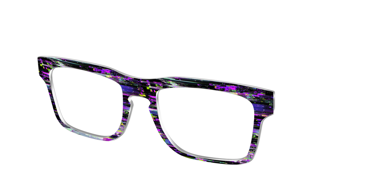 The Horror Film Glitch - Angle Top Image - Pair Eyewear