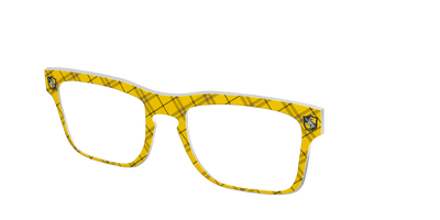 The Hufflepuff™ Plaid - Angle Top Thumbnail - Pair Eyewear