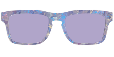The Lavender Pearl Tort With Celestial Purple Lens - Front Top Thumbnail - Pair Eyewear