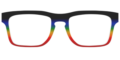 The Love Wins Gradient - Front Top Thumbnail - Pair Eyewear