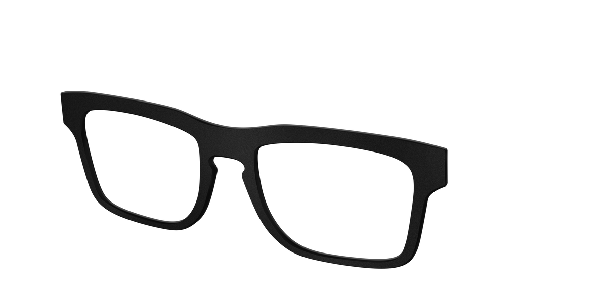 The Matte Black - Angle Top Image - Pair Eyewear