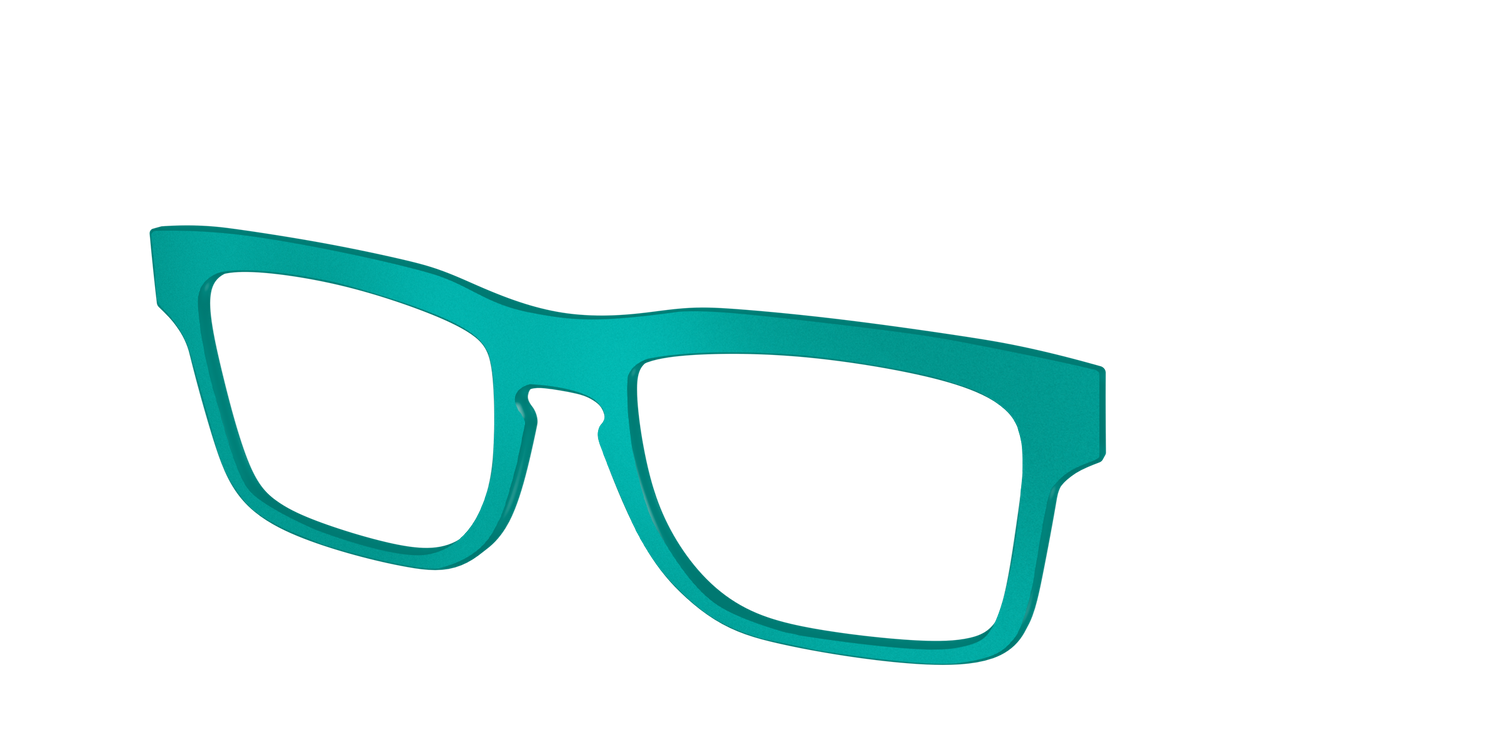 The Matte Jade - Angle Top Image - Pair Eyewear