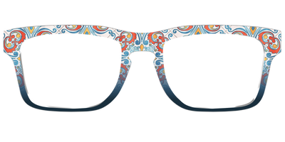 The Mediterranean Tile - Front Top Thumbnail - Pair Eyewear