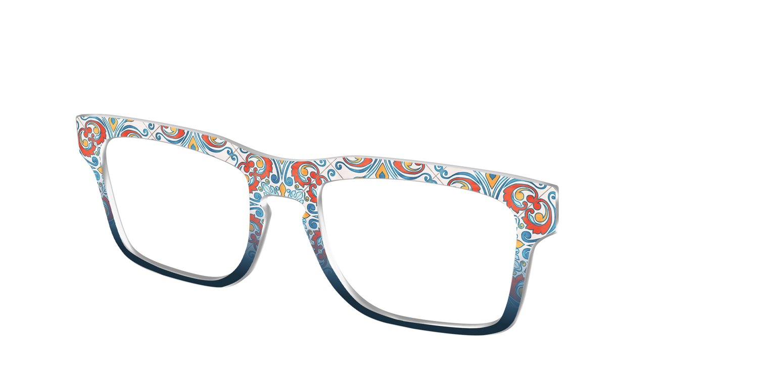 The Mediterranean Tile - Angle Top Image - Pair Eyewear