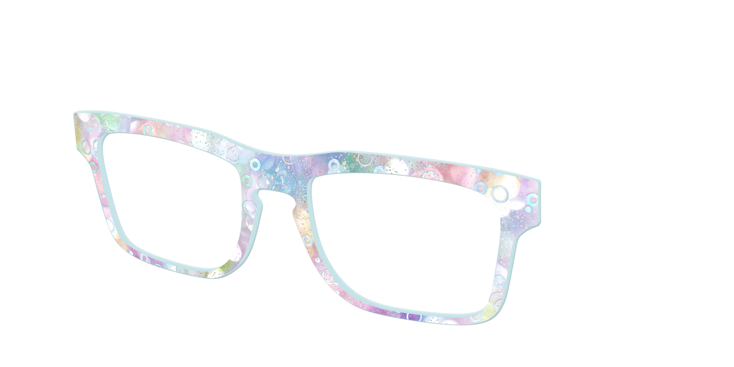 The Mermaid Bokeh with Bubble Glitter - Angle Top Image - Pair Eyewear