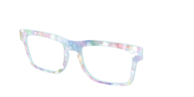 The Mermaid Bokeh with Bubble Glitter - Angle Top Thumbnail - Pair Eyewear