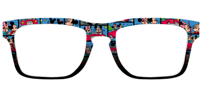 The Mickey & Minnie Comic Split - Front Top Thumbnail - Pair Eyewear