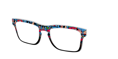 The Mickey & Minnie Comic Split - Angle Top Thumbnail - Pair Eyewear