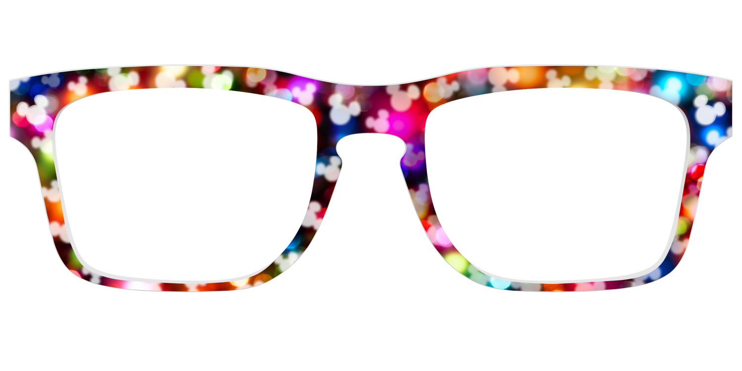 The Mickey Bokeh - Front Top Image - Pair Eyewear