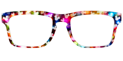The Mickey Bokeh - Front Top Thumbnail - Pair Eyewear