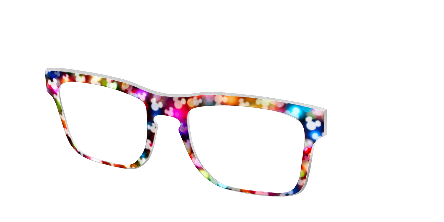 The Mickey Bokeh - Angle Top Image - Pair Eyewear