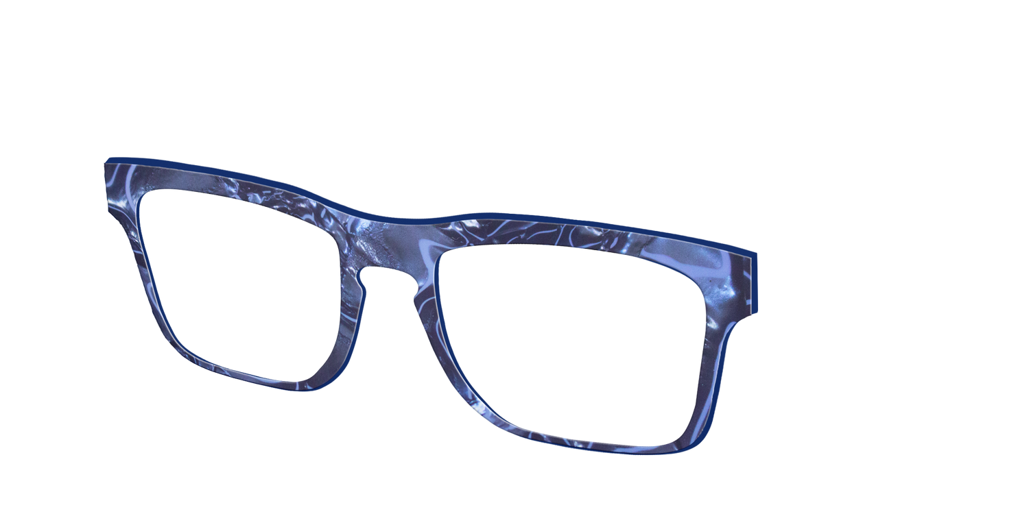 The Midnight Marble - Angle Top Image - Pair Eyewear