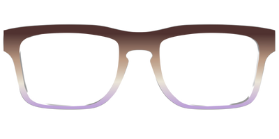 The Mocha to Light Lavender Gradient - Front Top Thumbnail - Pair Eyewear