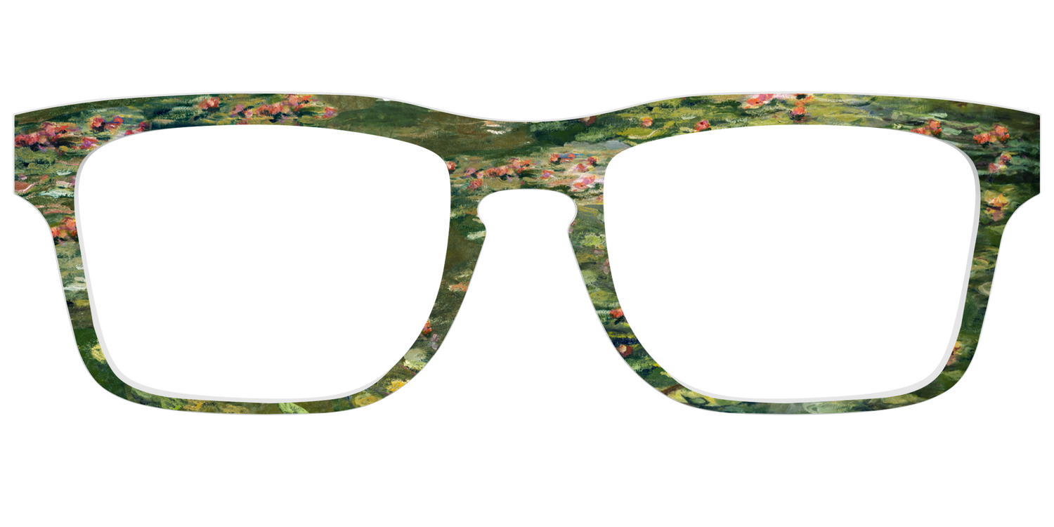 Monet Water Lilies - Front Top Image - Pair Eyewear