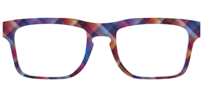 The Ombre Plaid - Front Top Thumbnail - Pair Eyewear