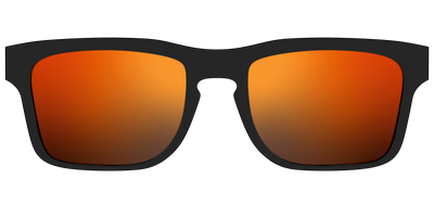 The Polarized Orange Reflective Sun Top - Front Top Thumbnail - Pair Eyewear