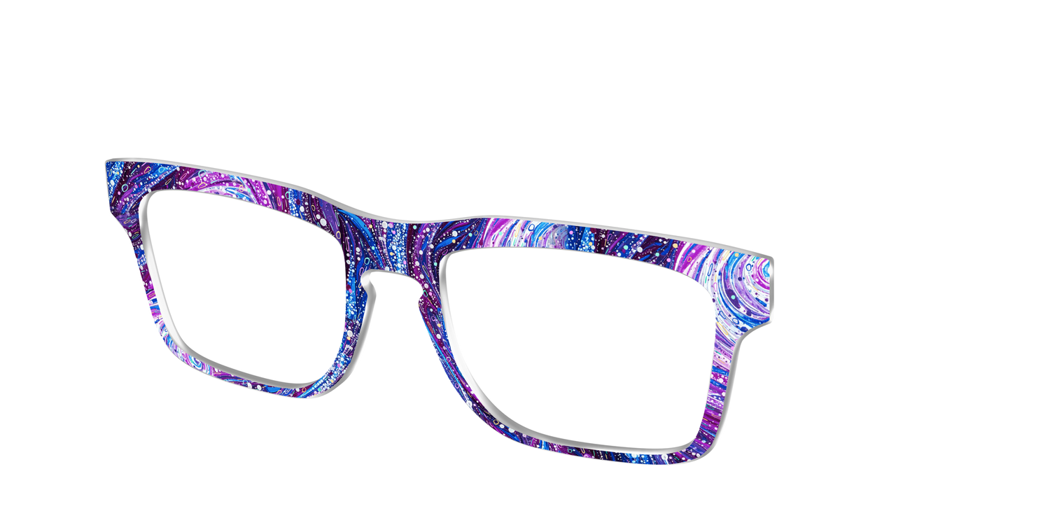 The Orchid Kaleidoscope - Angle Top Image - Pair Eyewear