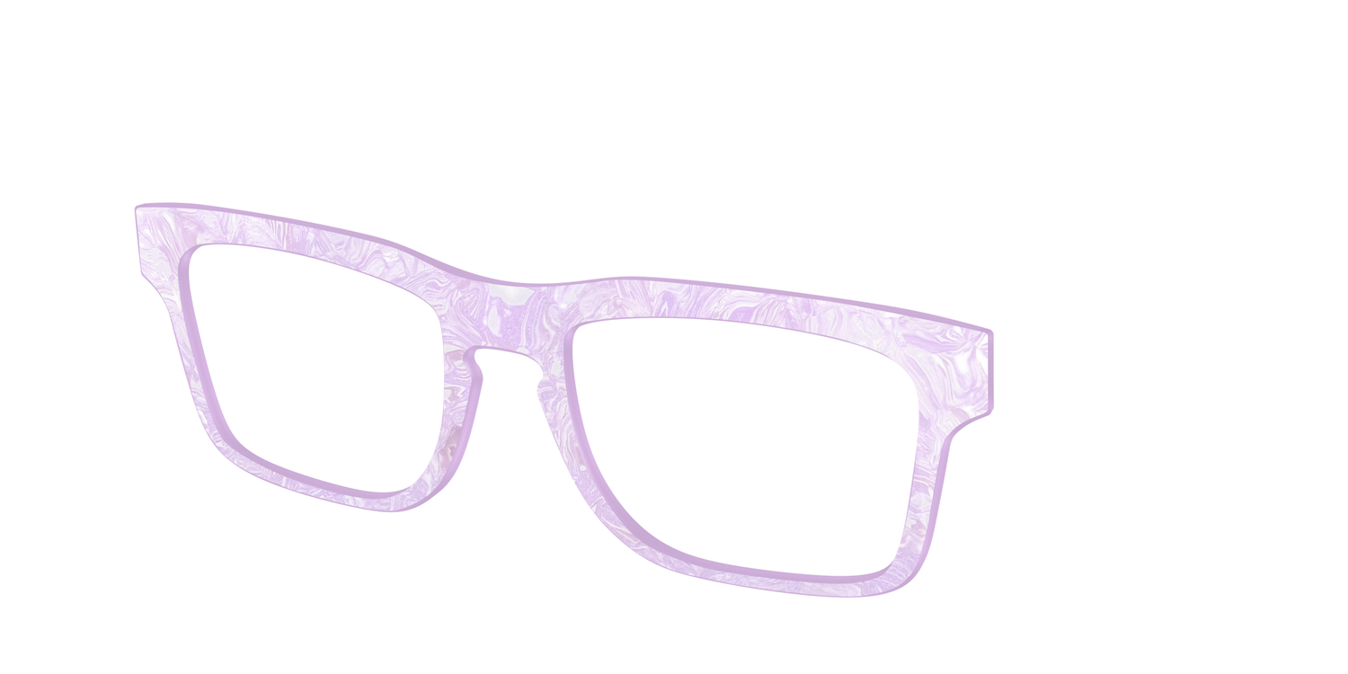 The Pale Iris Pearl Marble - Angle Top Image - Pair Eyewear