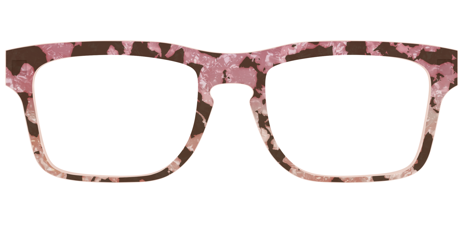 The Pale Peach Pearl Tortoise - Front Top Image - Pair Eyewear