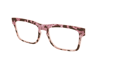 The Pale Peach Pearl Tortoise - Angle Top Thumbnail - Pair Eyewear