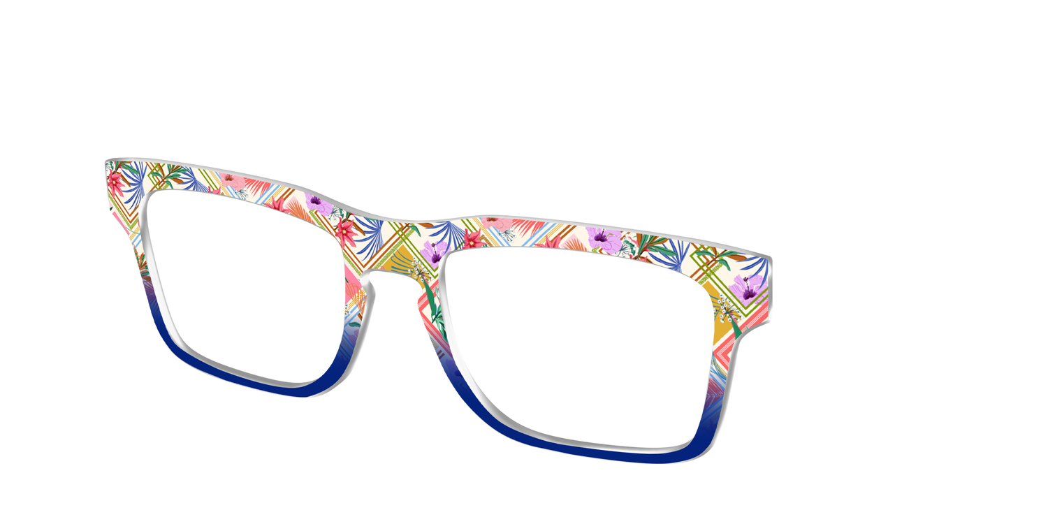 The Patchwork Scarves - Angle Top Image - Pair Eyewear