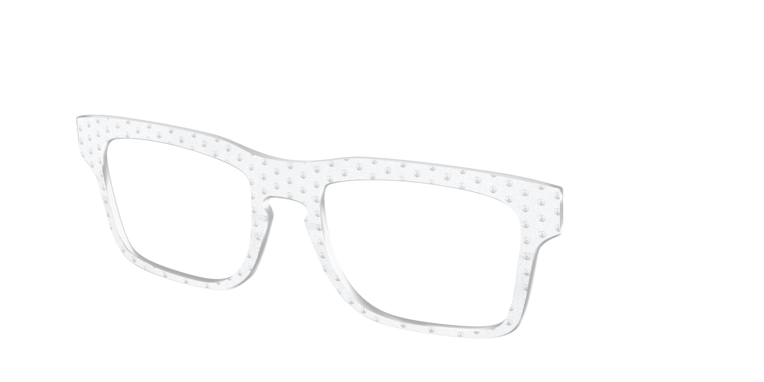The Pearl Shimmer Polka Dots - Angle Top Image - Pair Eyewear