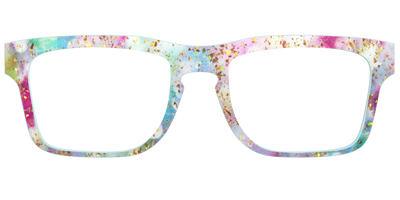 The Pixie Bokeh with Gold Flakes - Front Top Thumbnail - Pair Eyewear
