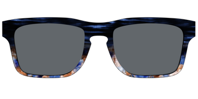 The Polarized Blue Horn Tortoise Sun Top - Front Top Thumbnail - Pair Eyewear