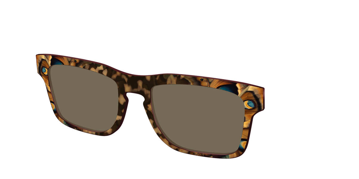 The Polarized Moth Wings Sun Top - Angle Top Image - Pair Eyewear