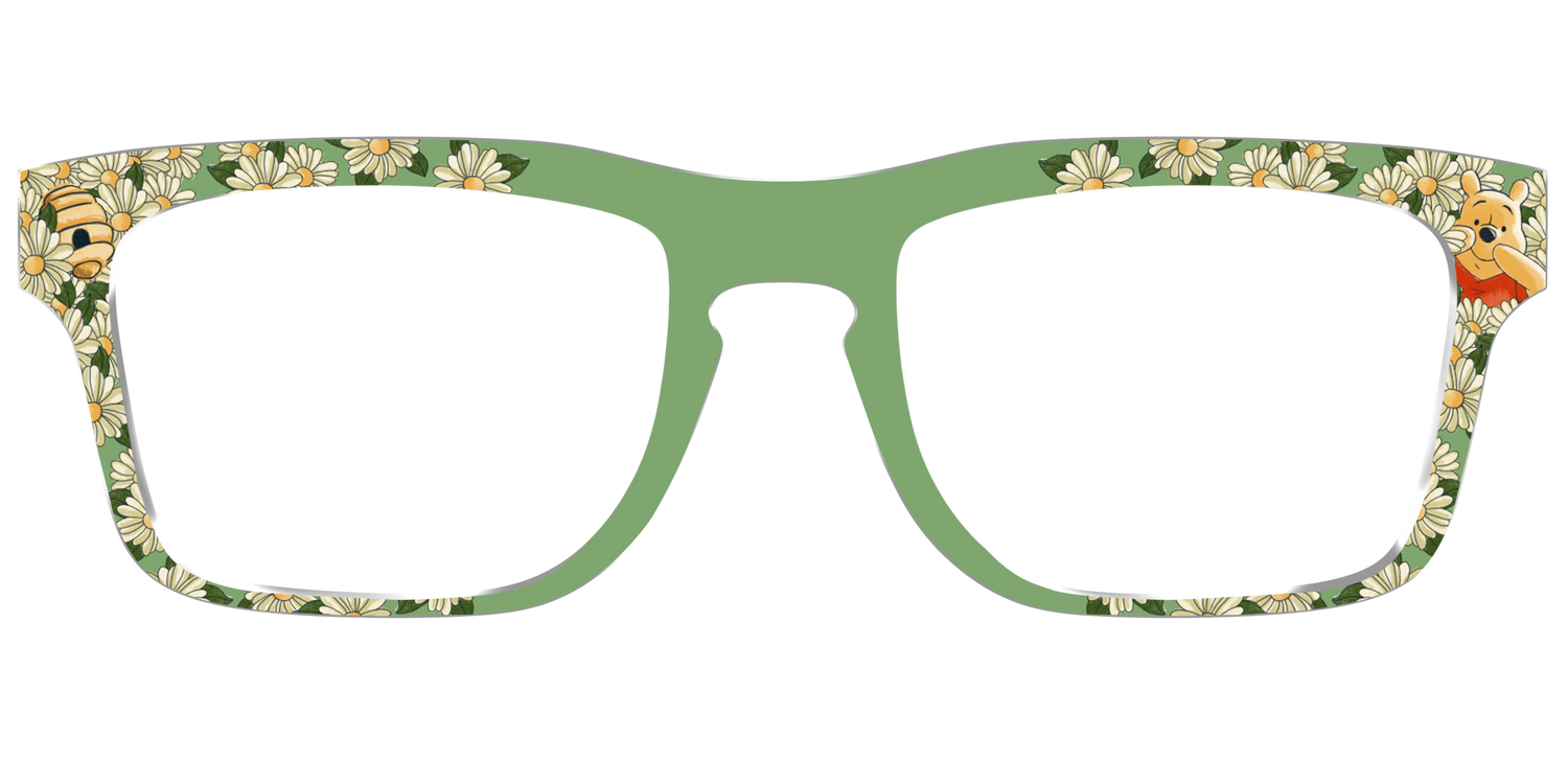 Pooh Bear's Daisies - Front Top Image - Pair Eyewear
