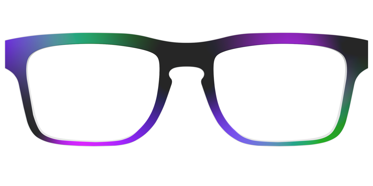 The Potion Gradient - Front Top Image - Pair Eyewear