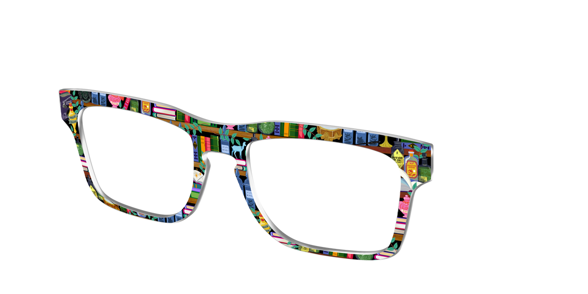 The Potions Bookcase - Angle Top Image - Pair Eyewear