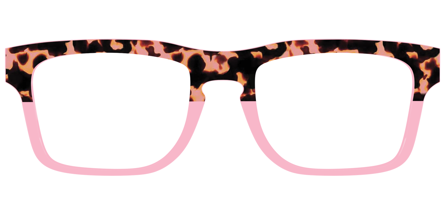 The Punch Tortoise Crystal Split - Front Top Image - Pair Eyewear