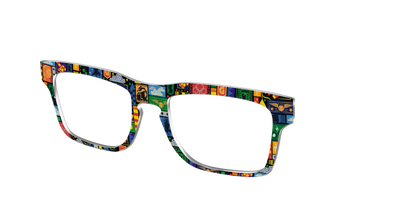 The Quidditch Patchwork - Angle Top Thumbnail - Pair Eyewear
