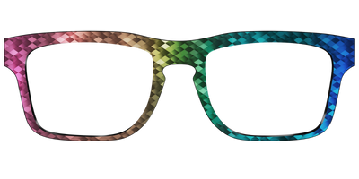 The Rainbow Prism - Front Top Thumbnail - Pair Eyewear
