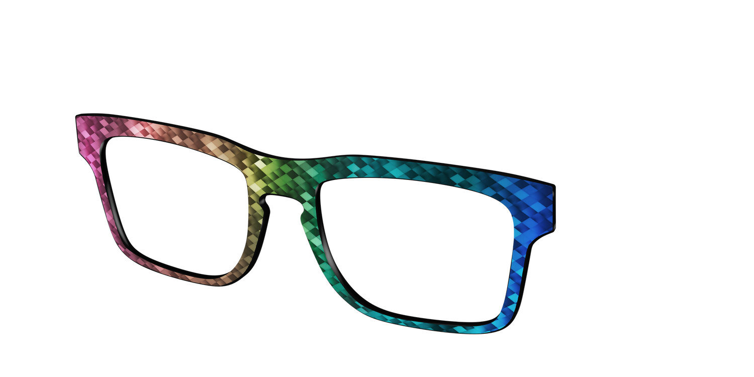 The Rainbow Prism - Angle Top Image - Pair Eyewear
