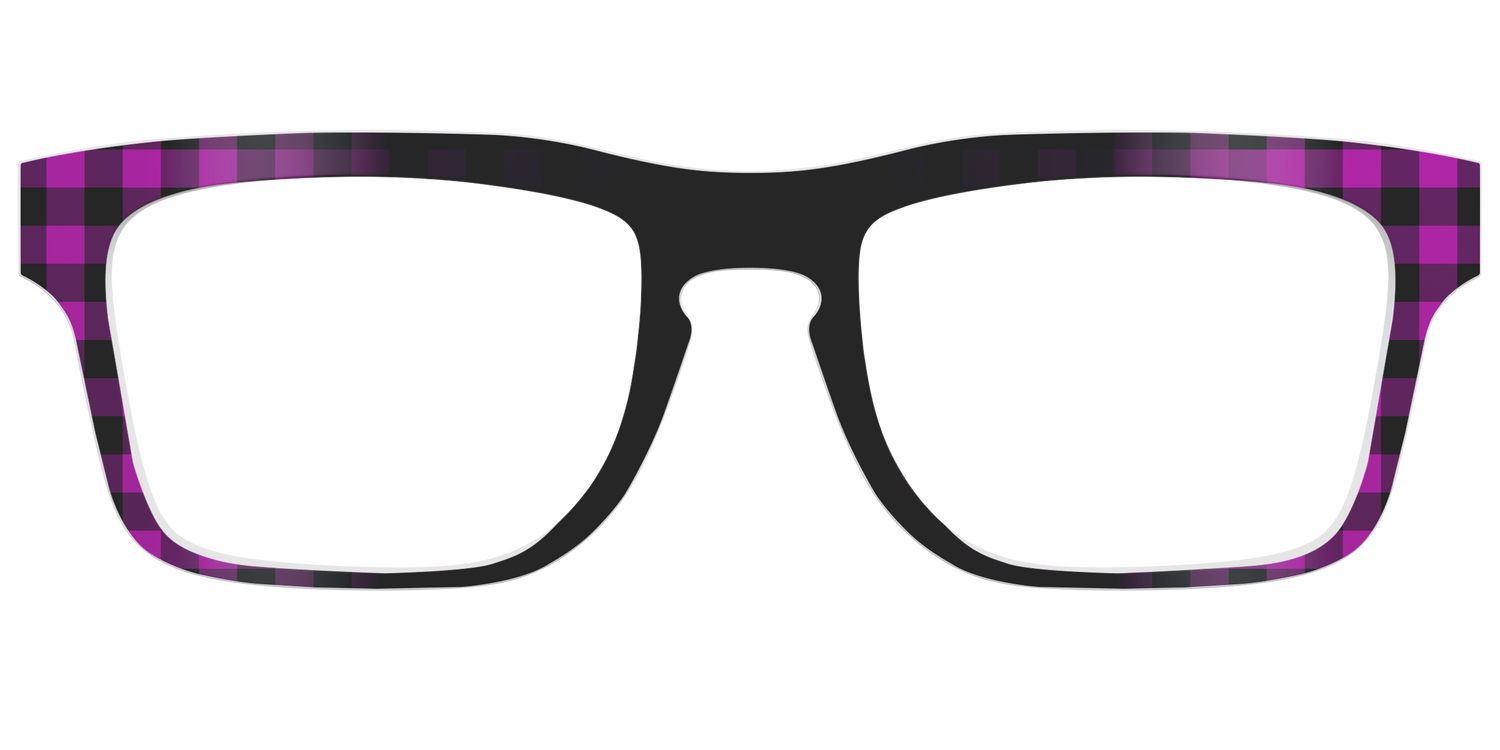 The Reimagined Plaid - Front Top Image - Pair Eyewear