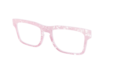 The Rose Quartz Pearl Marble - Angle Top Thumbnail - Pair Eyewear