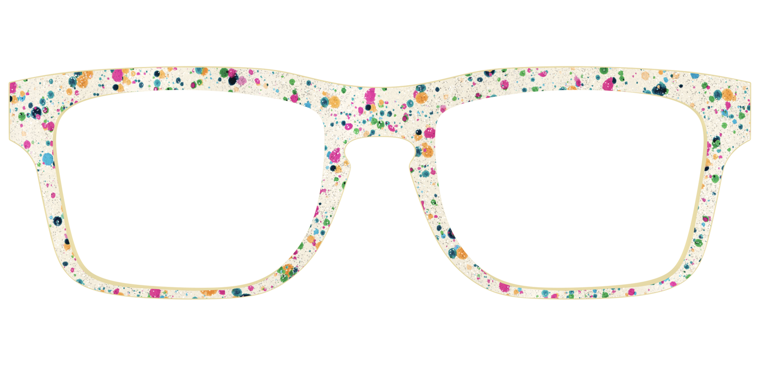 The Shimmer Speckled Egg - Front Top Image - Pair Eyewear