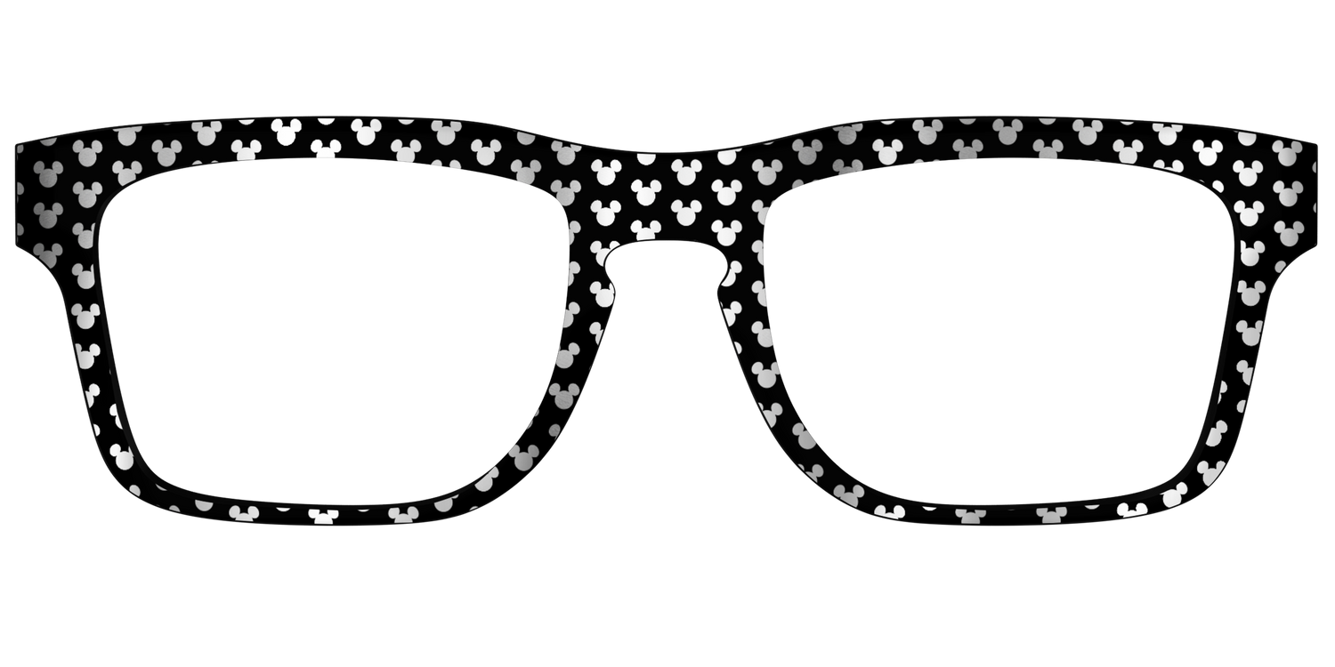 The Silver Foil Mickey - Front Top Image - Pair Eyewear