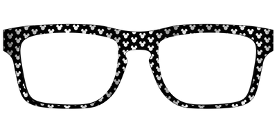 The Silver Foil Mickey - Front Top Thumbnail - Pair Eyewear
