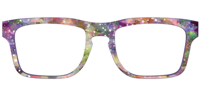 The Silver Foil Starry Sky - Front Top Thumbnail - Pair Eyewear