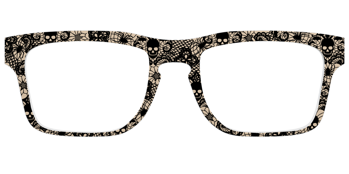 The Skull Lace - Front Top Image - Pair Eyewear