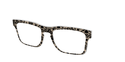 The Skull Lace - Angle Top Thumbnail - Pair Eyewear