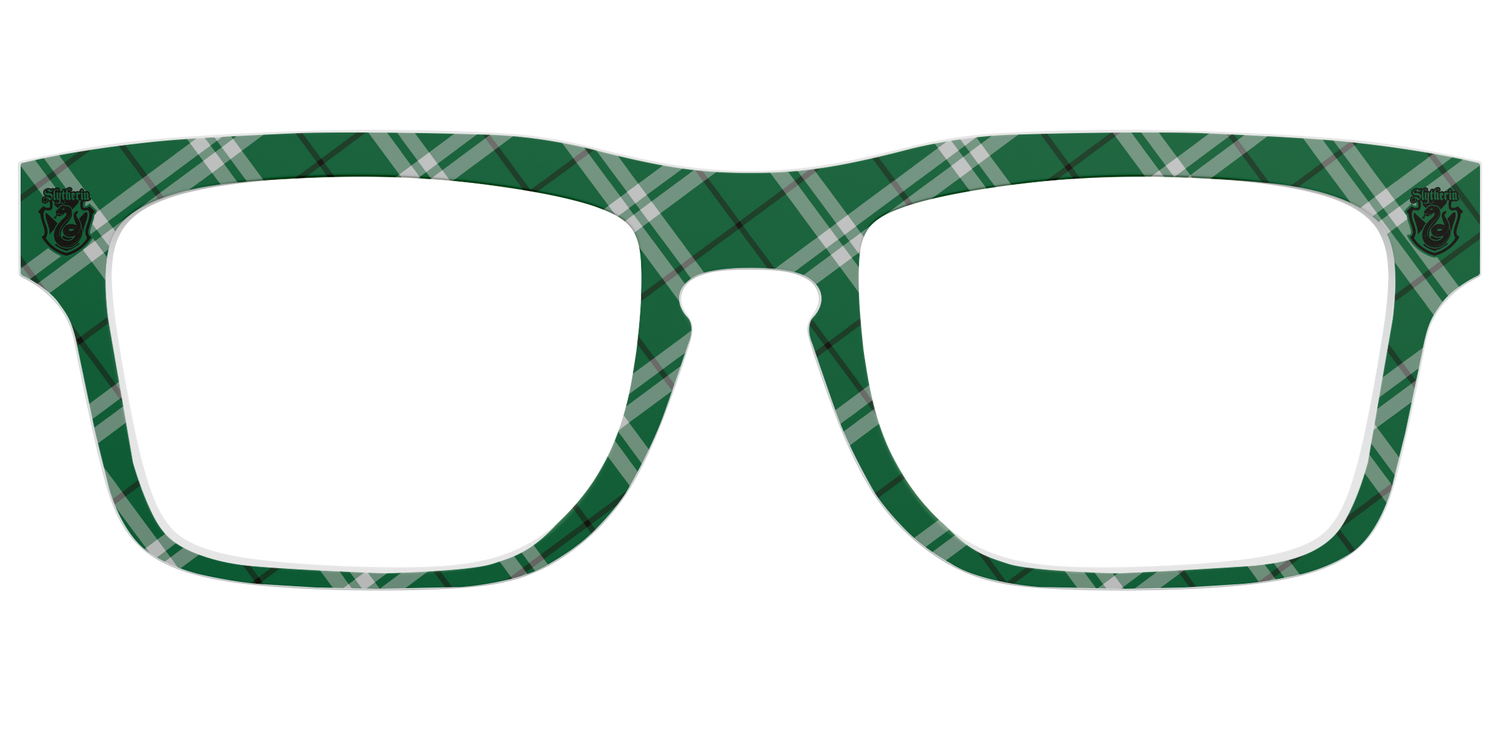 The Slytherin™ Plaid - Front Top Image - Pair Eyewear