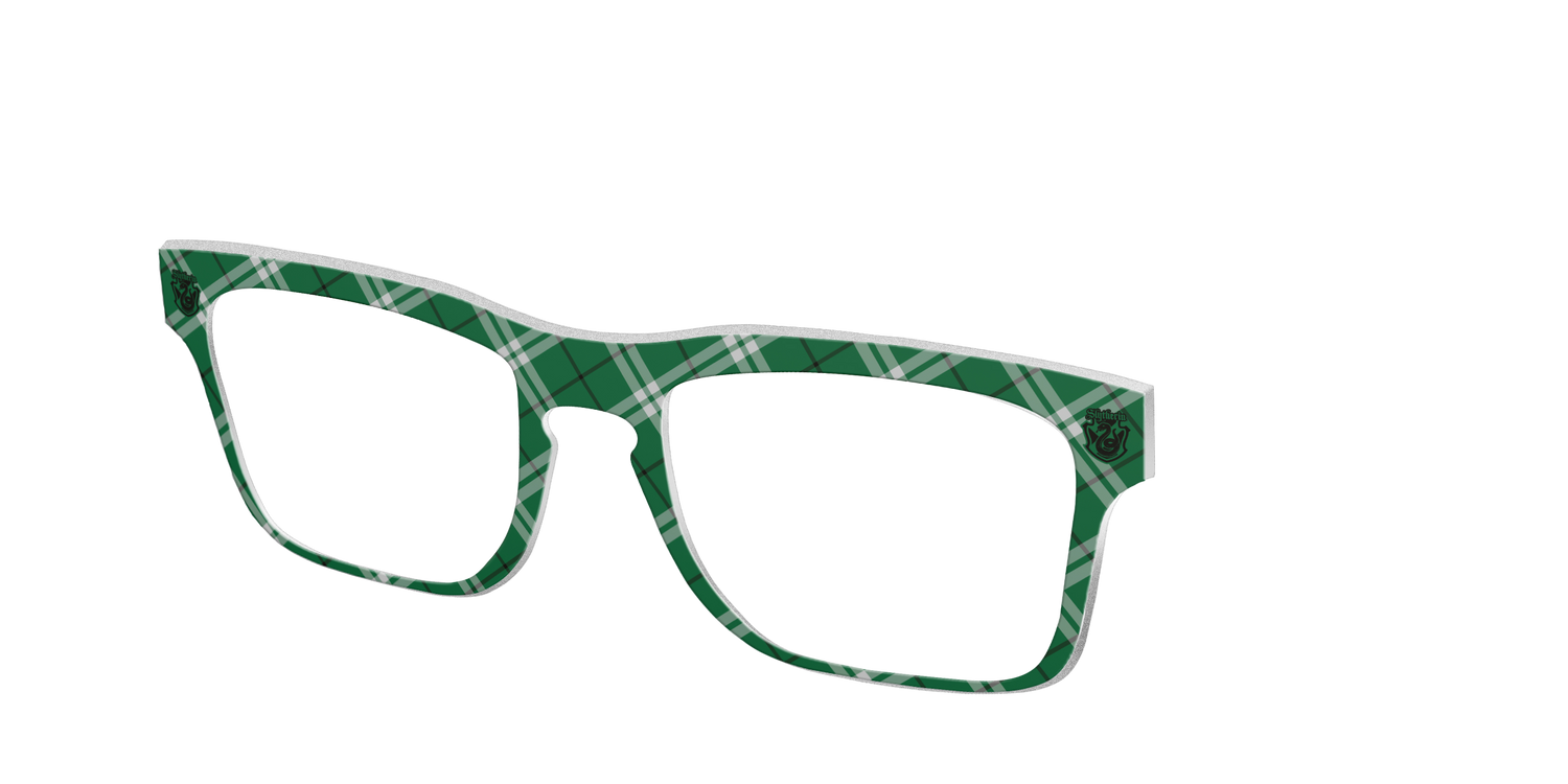 The Slytherin™ Plaid - Angle Top Image - Pair Eyewear