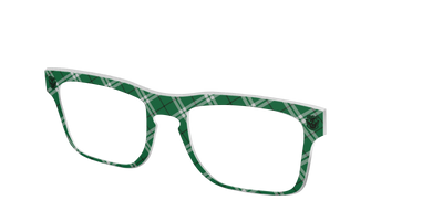 The Slytherin™ Plaid - Angle Top Thumbnail - Pair Eyewear