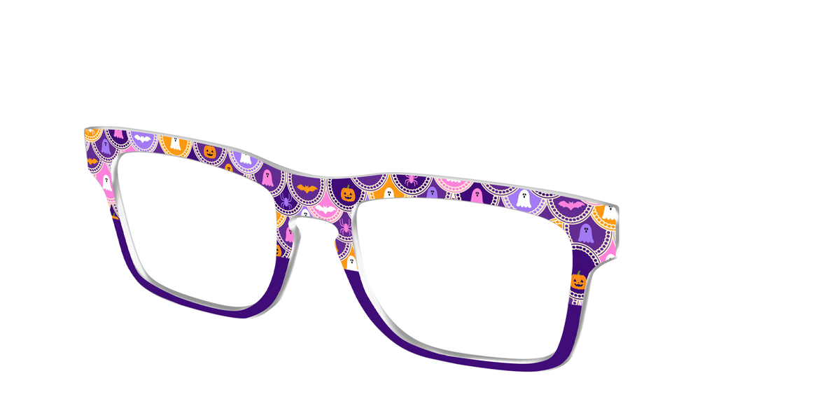 The Spooky Scallop Split - Angle Top Image - Pair Eyewear